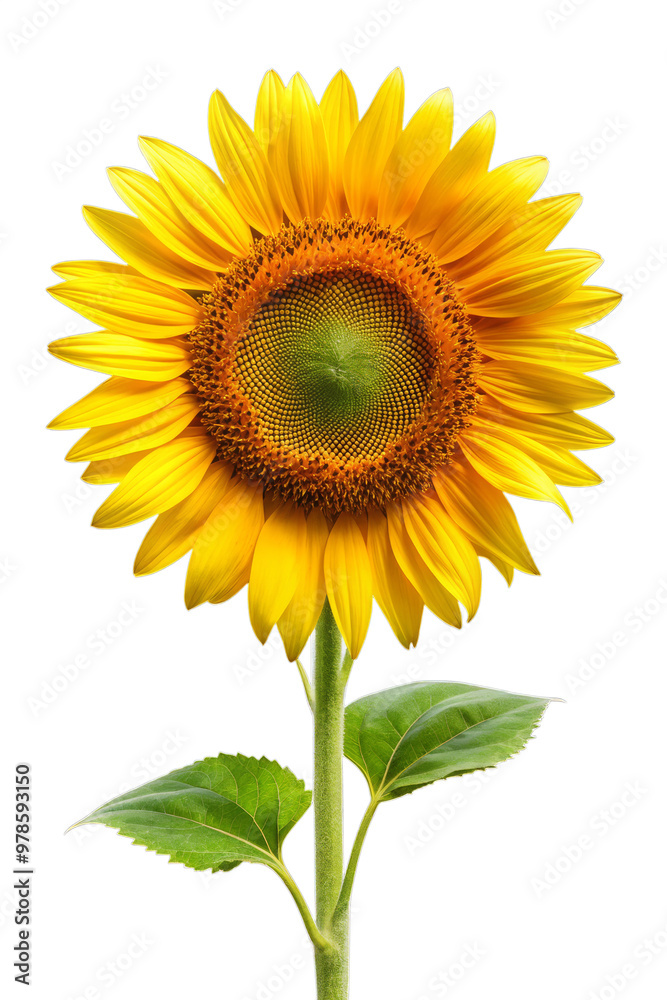 Sunflower Isolated on Transparent Background - High-Quality Image Sunflower Isolated on Transparent Background - High-Quality Image
