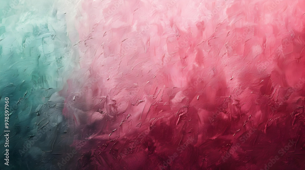 Fototapeta premium Gradient Mint to Rose abstract background