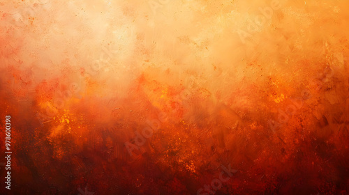 Gradient Peach to Amber abstract background