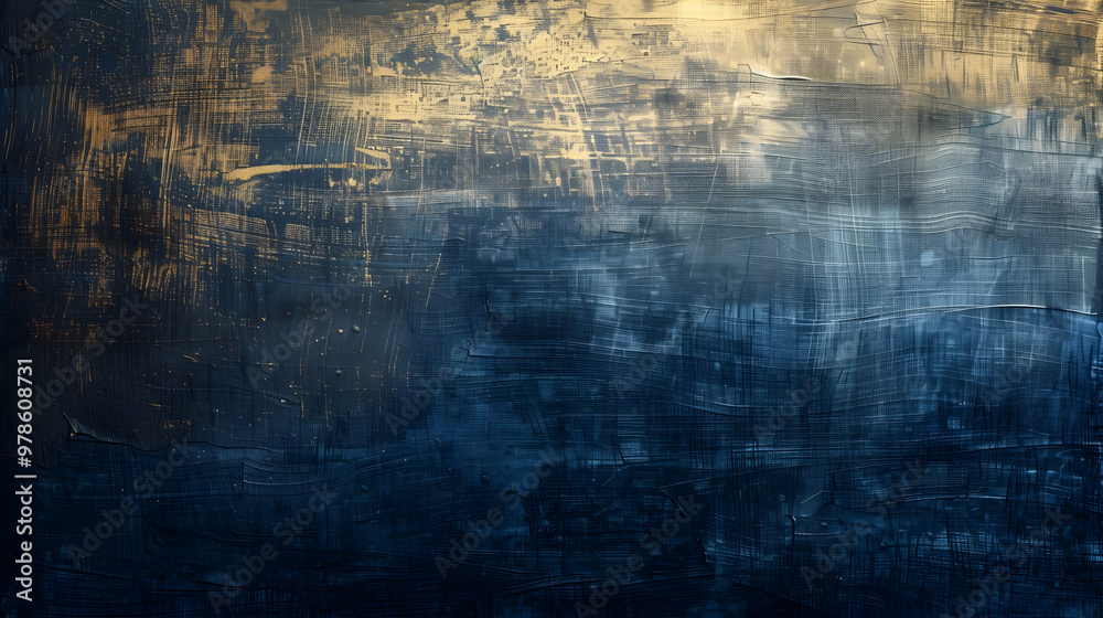 Obraz premium Gradient Charcoal to Denim abstract background