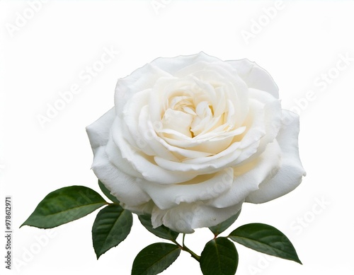 Pristine White Rose