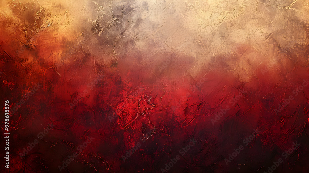 Fototapeta premium Gradient Ecru to Firebrick abstract background