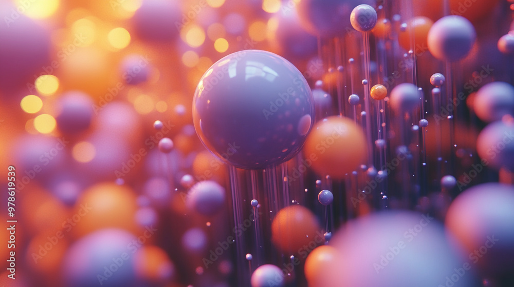 Vibrant abstract composition featuring colorful spheres and dynamic lighting, ideal for artistic and modern design projects. Vibrant abstract composition featuring colorful spheres and dynamic lighting, ideal for artistic and modern design projects.