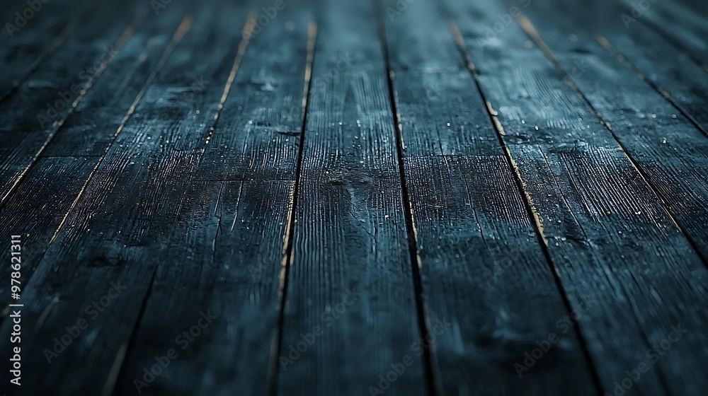 Dark Wood Background : Generative AI Dark Wood Background : Generative AI