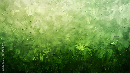 Gradient Lawn Green to Light Green abstract background photo