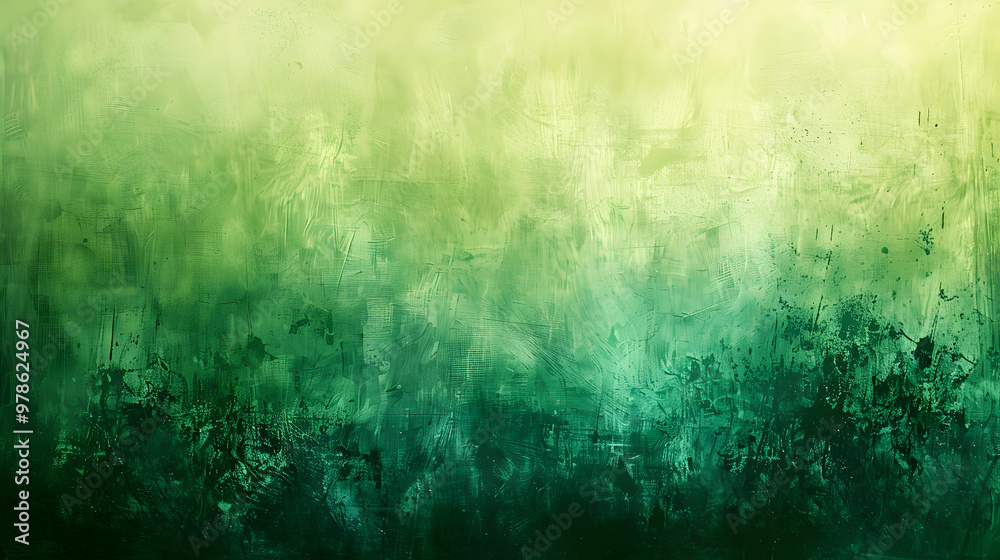 Obraz premium Gradient Lawn Green to Light Sea Green abstract background