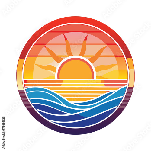 summer sun icon