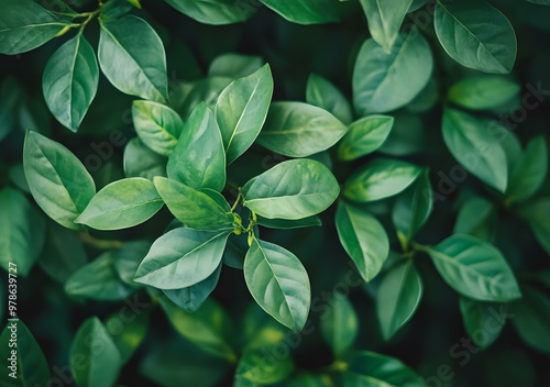 Green Leaves Background Texture