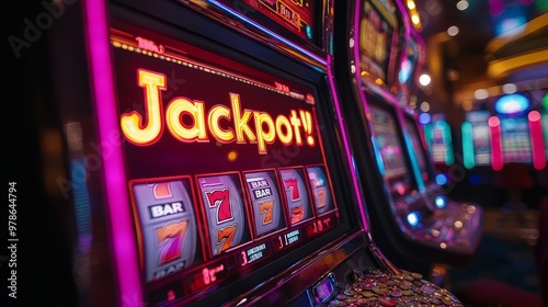 Casino Slot Machine Jackpot Win