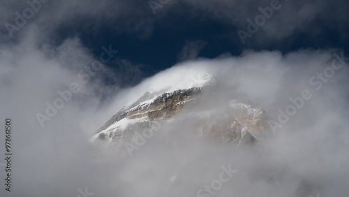 Xiannairi Mountain, Daocheng Yading Scenic Area, Sichuan Province, China