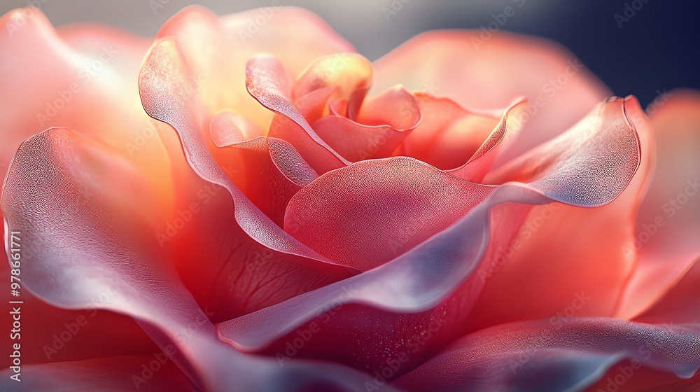 Closeup of a floating rose Closeup of a floating rose
