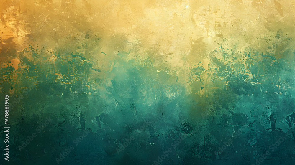 Fototapeta premium Gradient Pale Goldenrod to Pale Turquoise abstract background
