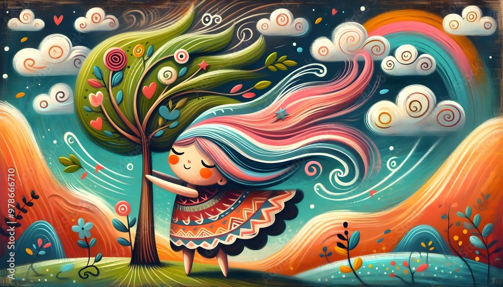 Vientos de Colores y Abrazos de Árboles Vientos de Colores y Abrazos de Árboles