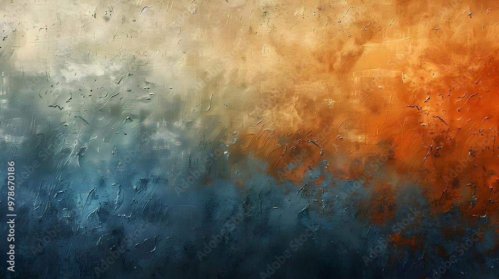 Gradient Sienna to Slate Blue abstract background Gradient Sienna to Slate Blue abstract background