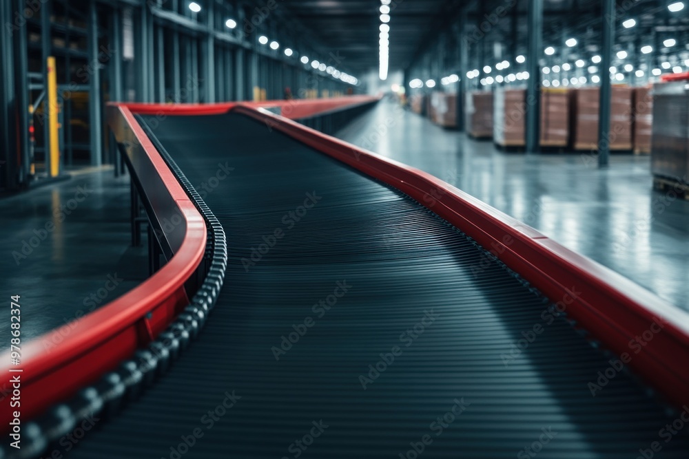 High-Resolution Dynamics: A Dramatic Capture of a Modern Logistics Center in Action High-Resolution Dynamics: A Dramatic Capture of a Modern Logistics Center in Action
