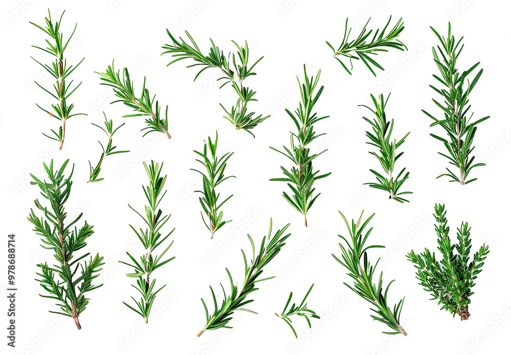 Naklejka premium leaves isolated on white background 