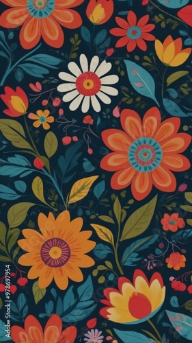 seamless floral pattern