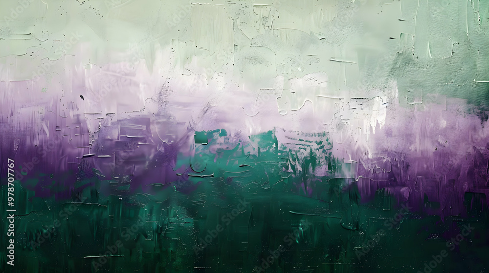 Naklejka premium Gradient Forest Green to Lavender abstract background