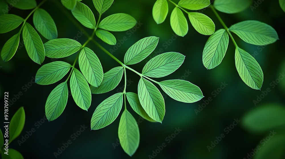 Green Leaves Texture : Generative AI Green Leaves Texture : Generative AI