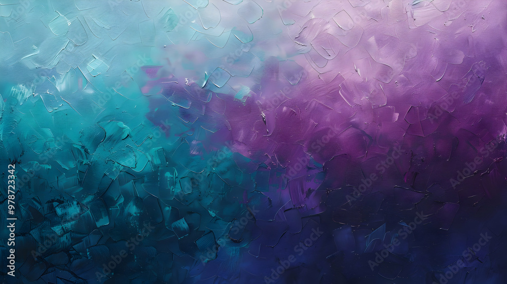 Obraz premium Gradient Medium Purple to Medium Turquoise abstract background