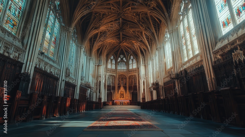 The famous King College Chapel in Cambridge, with intricate Gothic detailing. The famous King College Chapel in Cambridge, with intricate Gothic detailing.