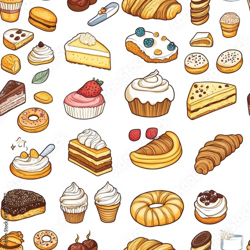 Delicious Pastry Collection.