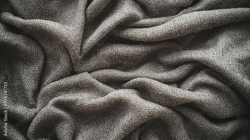 Gray Cloth Texture : Generative AI Gray Cloth Texture : Generative AI