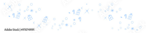 Band Blau Banner Stern sterne einfach welle