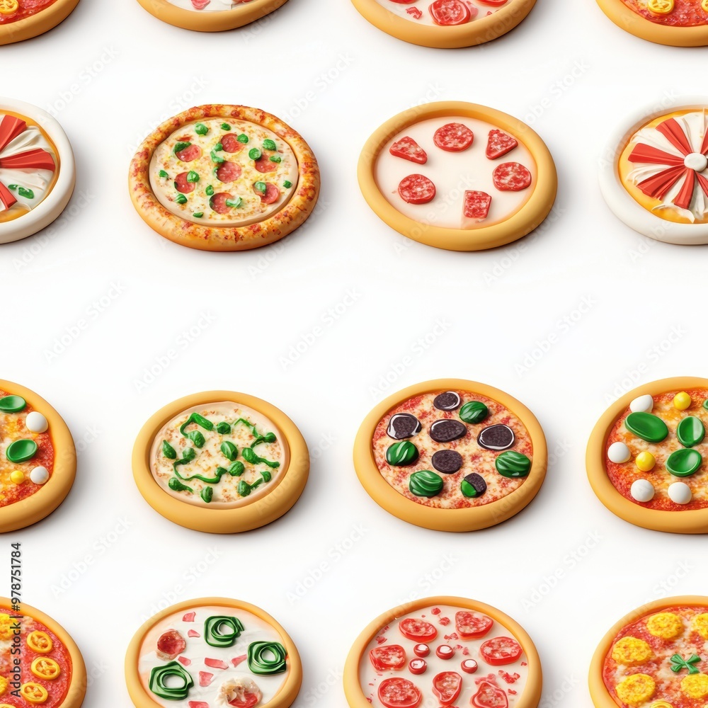 Pizza Pattern. Pizza Pattern.