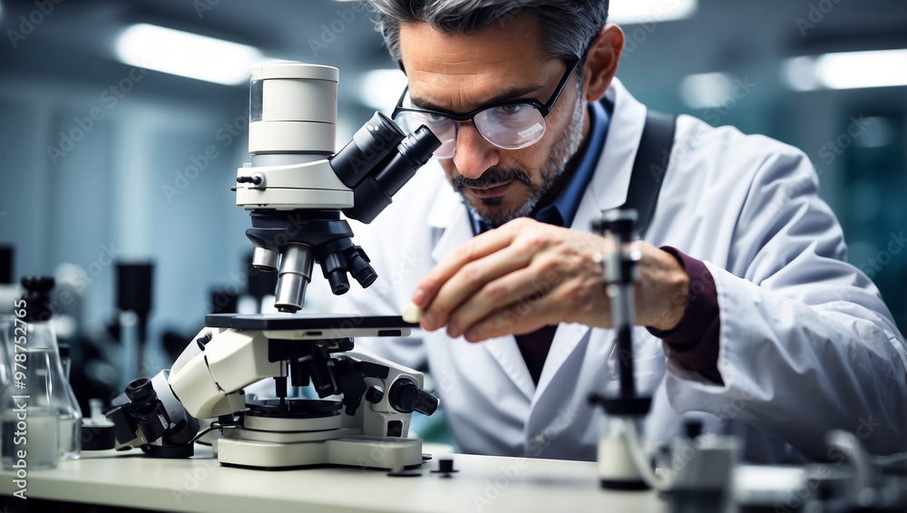 Scientist in Lab Scientist in Lab