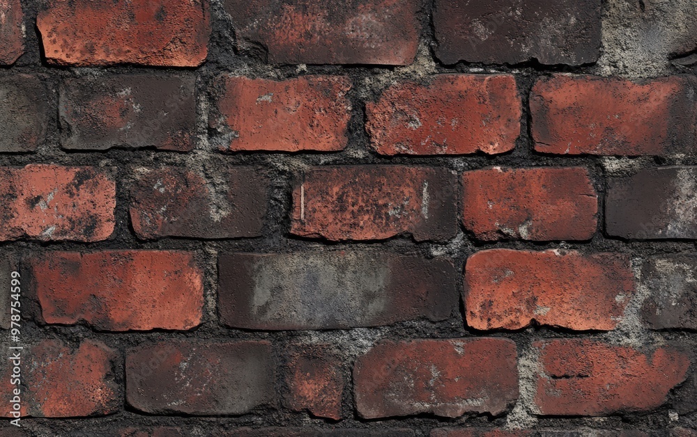 Bricks texture wall