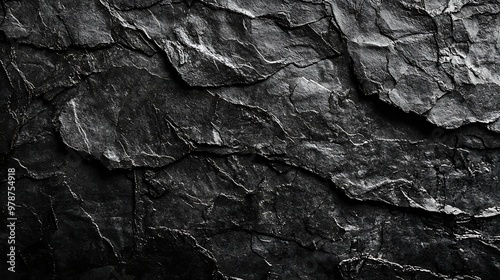 Black Cardboard Texture : Generative AI