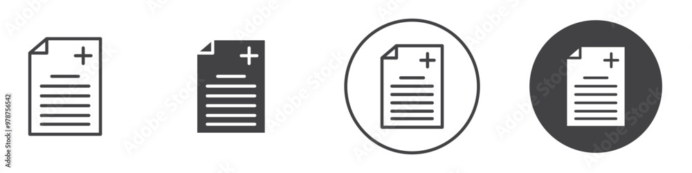 Form icon thin line illustration Form icon thin line illustration