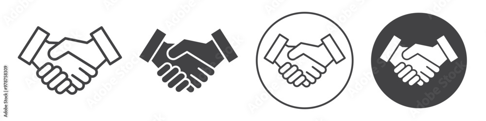 Mediator icon thin line illustration Mediator icon thin line illustration