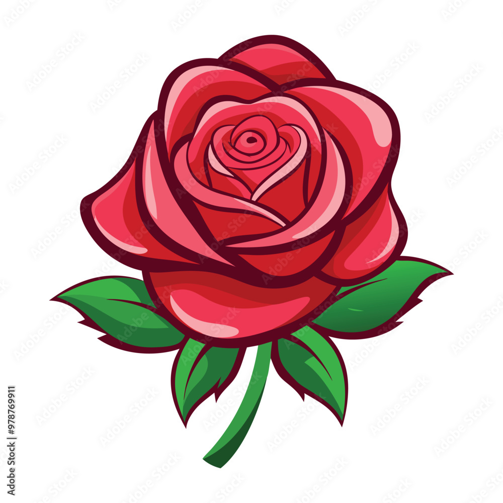 red rose isolated on white red rose isolated on white