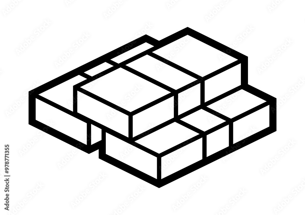 Money icon in isometry style. Finance image for website, app, logo, UI design. Money icon in isometry style. Finance image for website, app, logo, UI design.