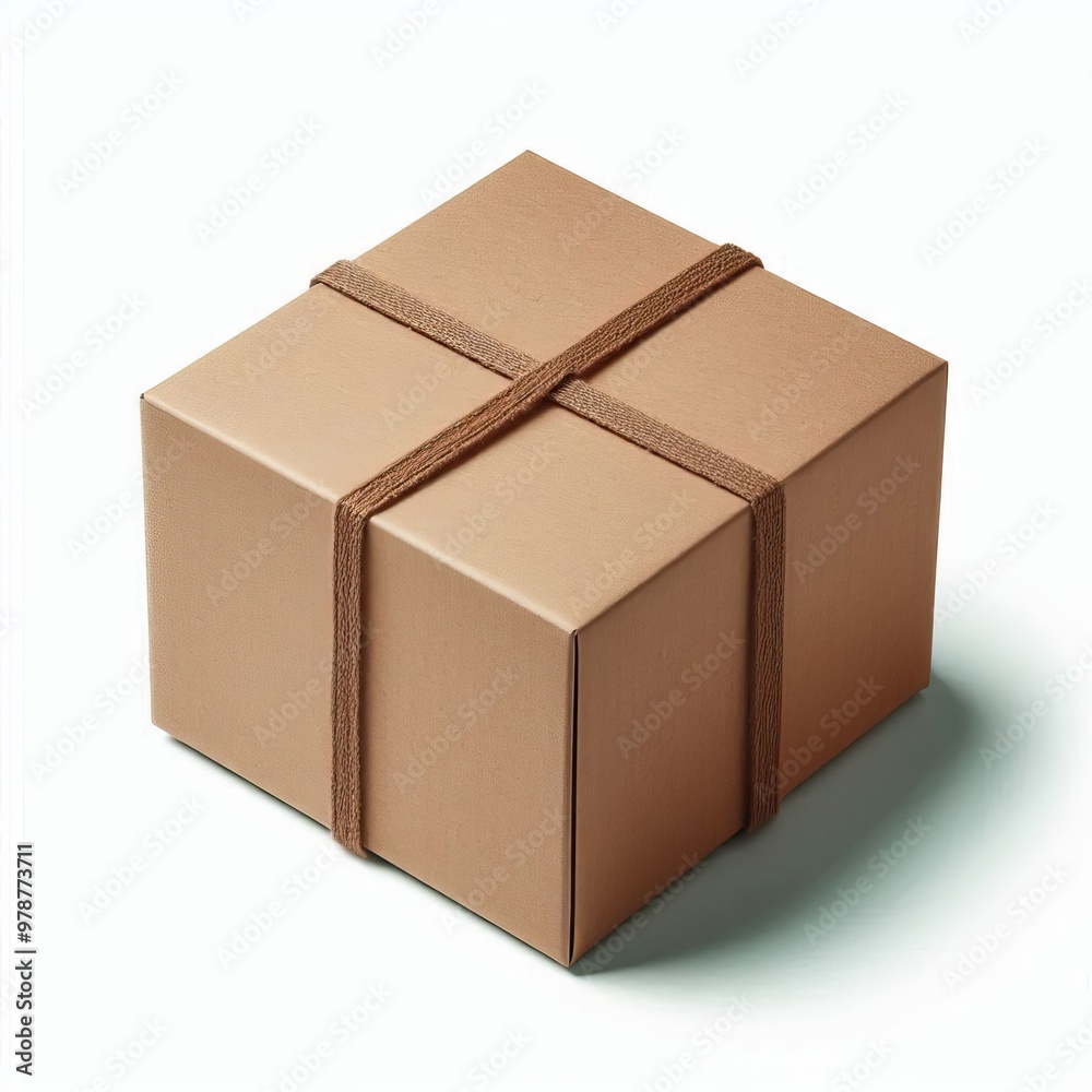 Open plain brown blank cardboard box isolated on white background Open plain brown blank cardboard box isolated on white background