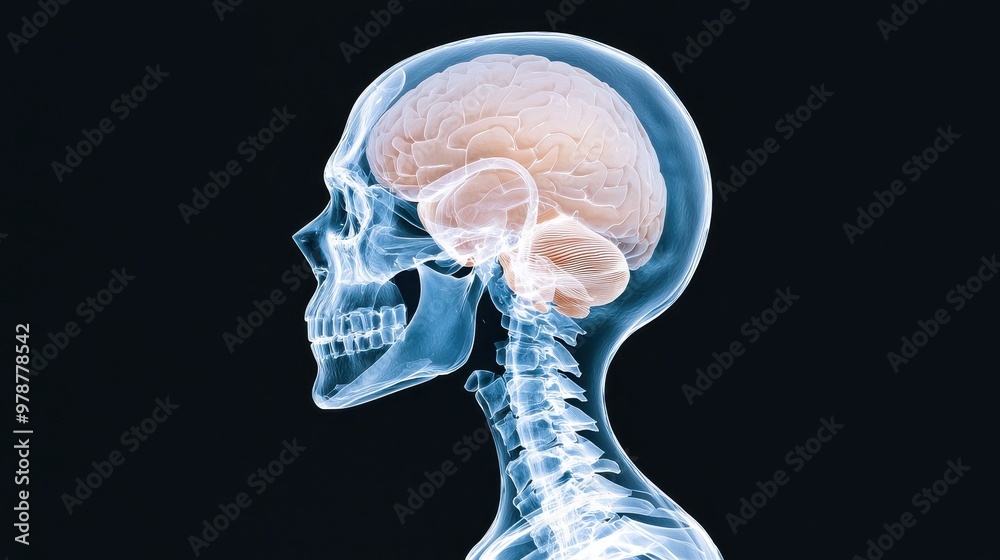 Detailed X-Ray of Intricate Human Skull Bone Structure Revealed Detailed X-Ray of Intricate Human Skull Bone Structure Revealed