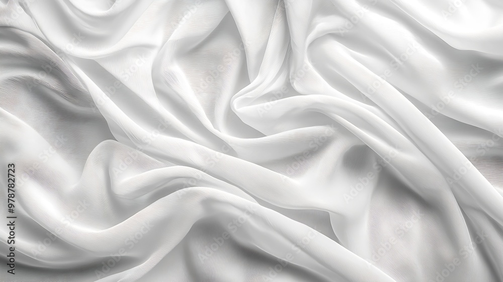 White Cloth Texture : Generative AI White Cloth Texture : Generative AI