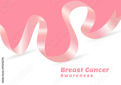 Pink banner templates design for Breast Cancer Awareness Banner template design. During October. this ribbon is widely used in campaigns