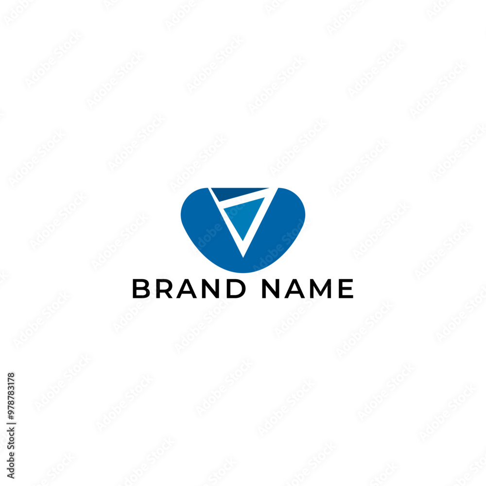 ILLUSTRATION LETTER V GEOMETRIC LOGO ICON BLUE COLOR TEMPLATE SIMPLE ELEMENT DESIGN VECTOR ILLUSTRATION LETTER V GEOMETRIC LOGO ICON BLUE COLOR TEMPLATE SIMPLE ELEMENT DESIGN VECTOR