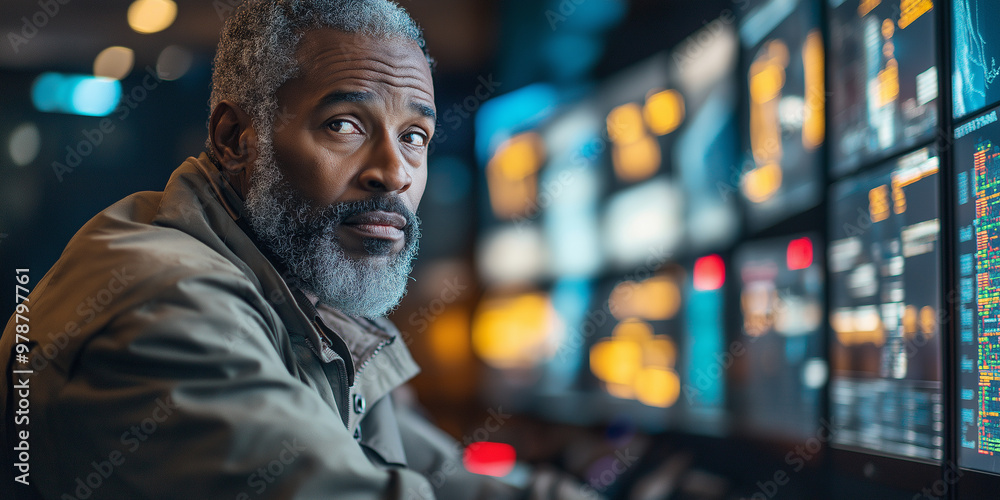 Technicians network operations center monitor traffic troubleshoot ensure network performance. Concept Network Operations Center Technicians network operations center monitor traffic troubleshoot ensure network performance. Concept Network Operations Center