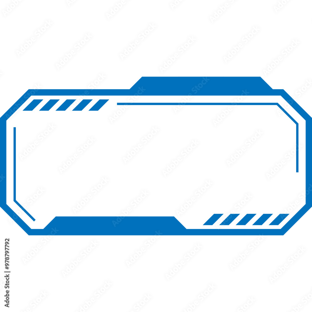 Futuristic Border Frame Futuristic Border Frame