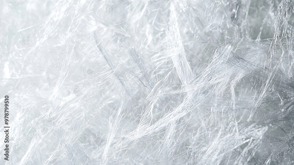 Obraz premium Closeup of Boiled Chinese Cellophane Noodles Made of Starch and Water : Generative AI