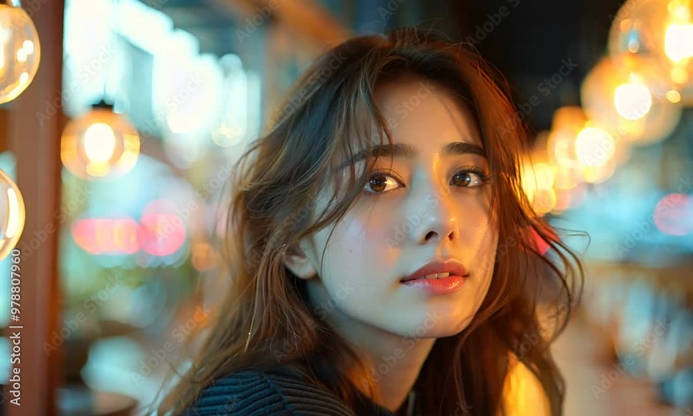 Portrait of a Woman with a Warm Glow Portrait of a Woman with a Warm Glow