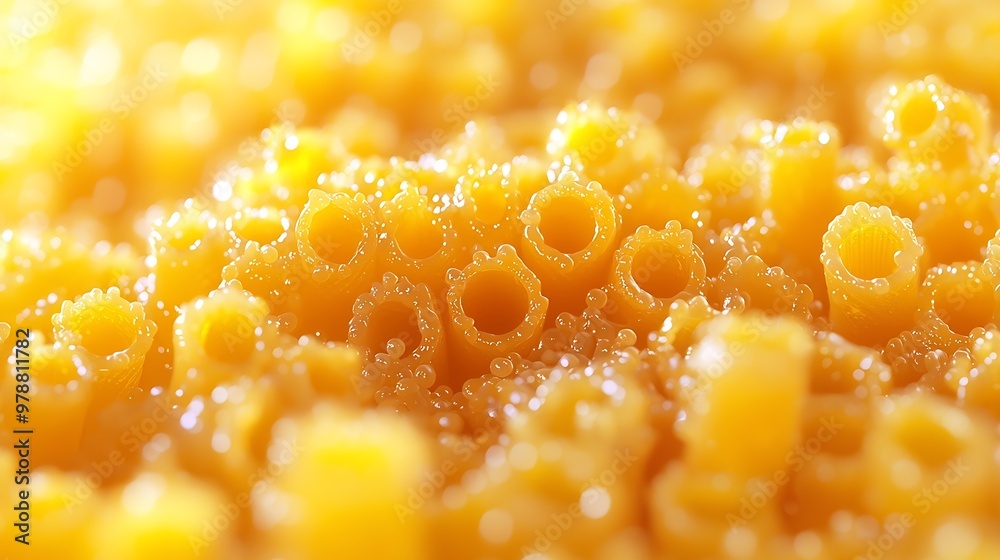 Uncooked Pasta Texture : Generative AI