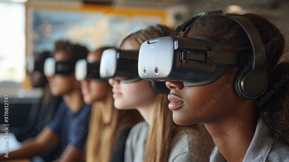 A man wearing augmented reality glasses navigating through a grocery store, with holographic product recommendations and nutritional information A man wearing augmented reality glasses navigating through a grocery store, with holographic product recommendations and nutritional information