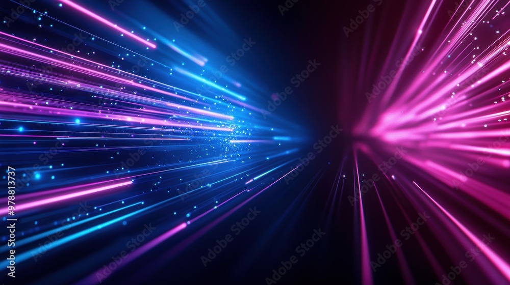 Vibrant beams of blue and pink light create a dynamic and energetic backdrop, perfect for modern designs and digital art. Vibrant beams of blue and pink light create a dynamic and energetic backdrop, perfect for modern designs and digital art.