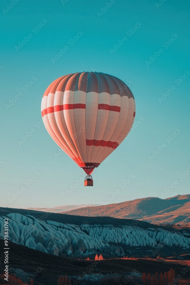 Obraz premium Minimalistic photo of a Balloon
