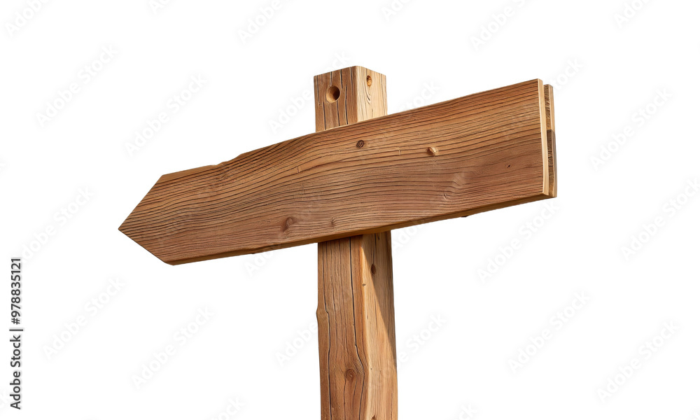 signpost post wood isolated on transparent background signpost post wood isolated on transparent background